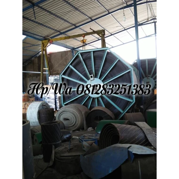 l karet rubber conveyor industri