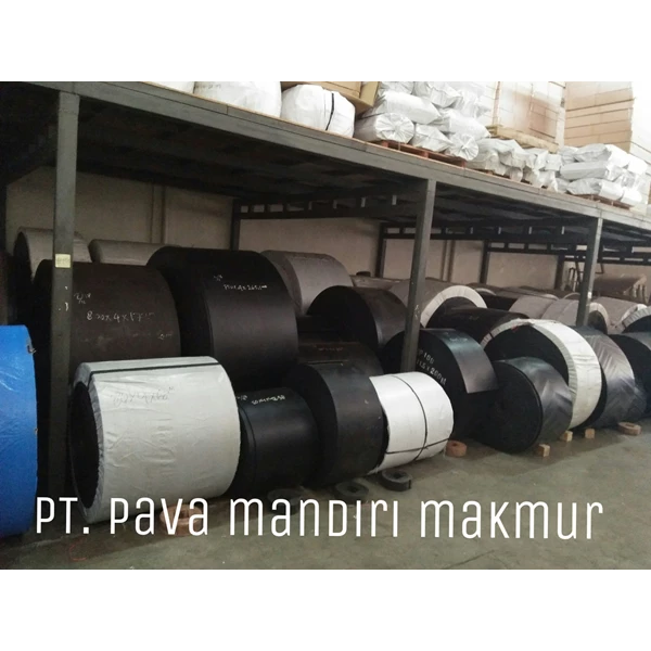 plain rubber conveyor belt 4play