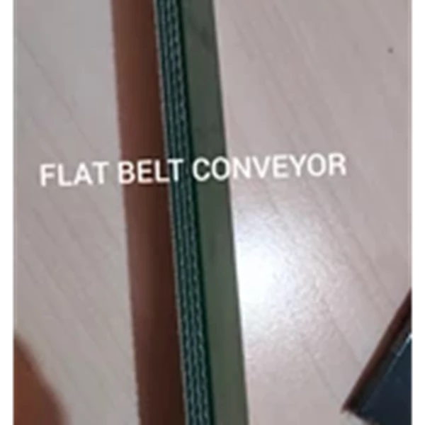 Flat- Belt Conveyor Untuk Mesin
