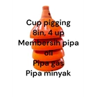 Gas Pipe Cleaning Cup Poly Pigging 2