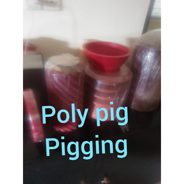 Gas Pipe Cleaning Cup Poly Pigging